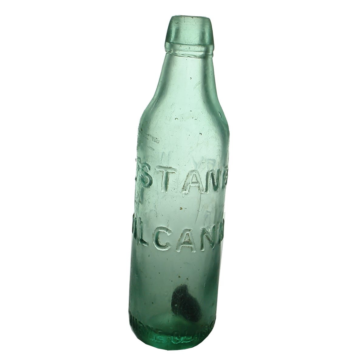 Lamont. Stanbury, Wilcannia. Melbourne Glass Bottle Co. Aqua. 10 oz. (New South Wales)