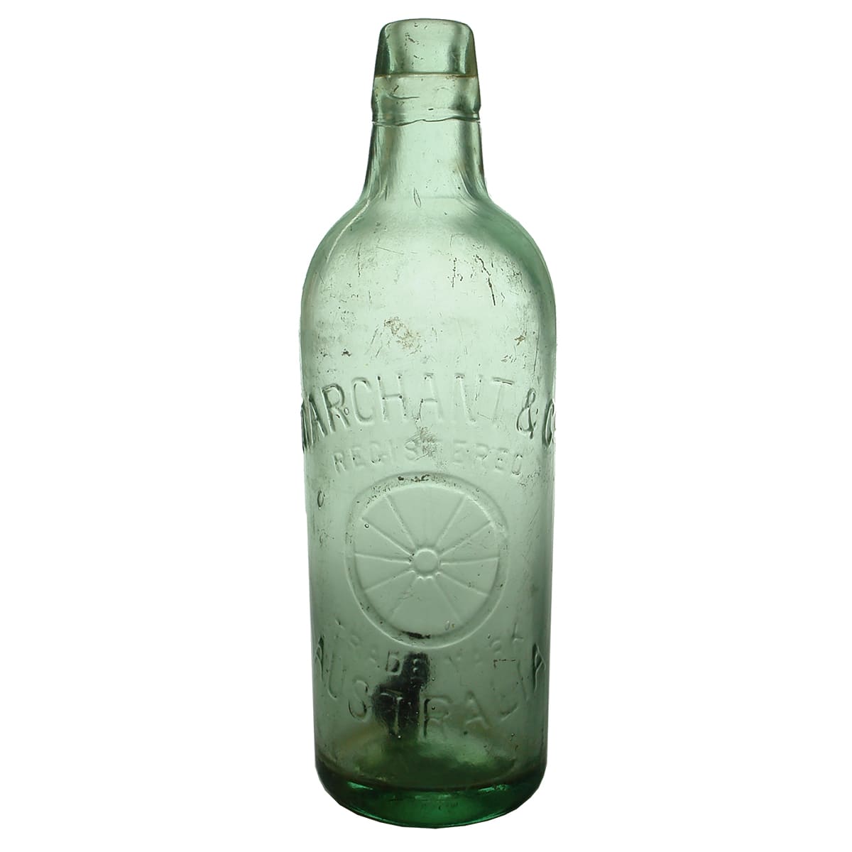 Lamont. Marchant & Co., Australia. Aqua. 26 oz.