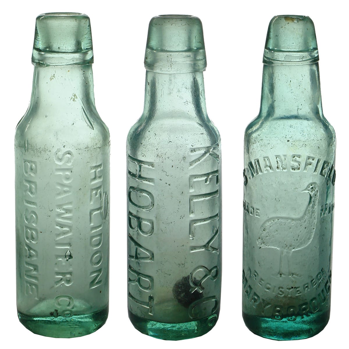 Three Lamonts: Helidon Spa Water Co Brisbane; Kelly & Co., Hobart; S. Mansfield, Maryborough. (Queensland & Tasmania)