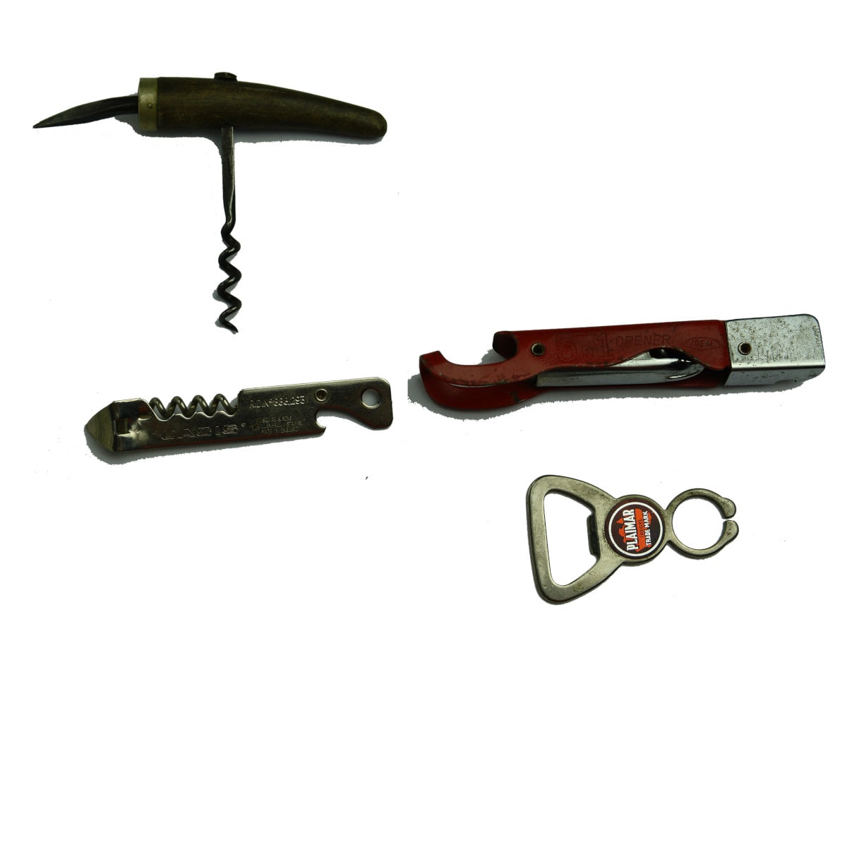 Four Bottle Openers