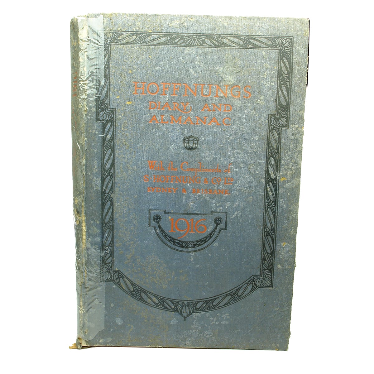 Book. Hoffnung's Diary & Almanac. 1916