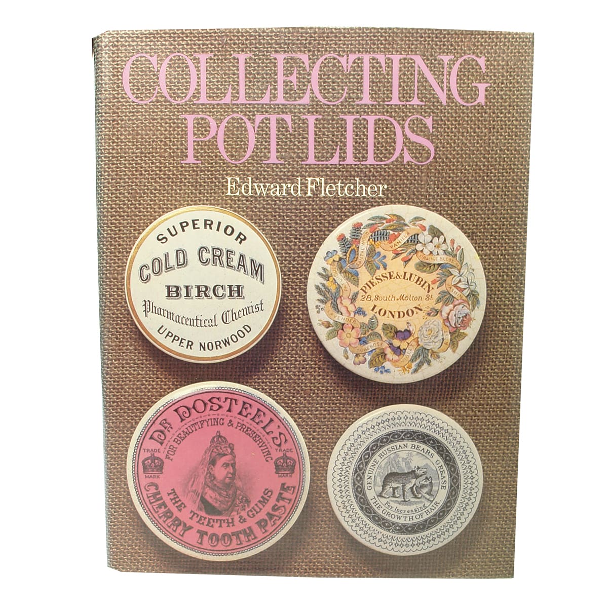 Book. Collecting Pot Lids, Edward Fletcher. 1975.