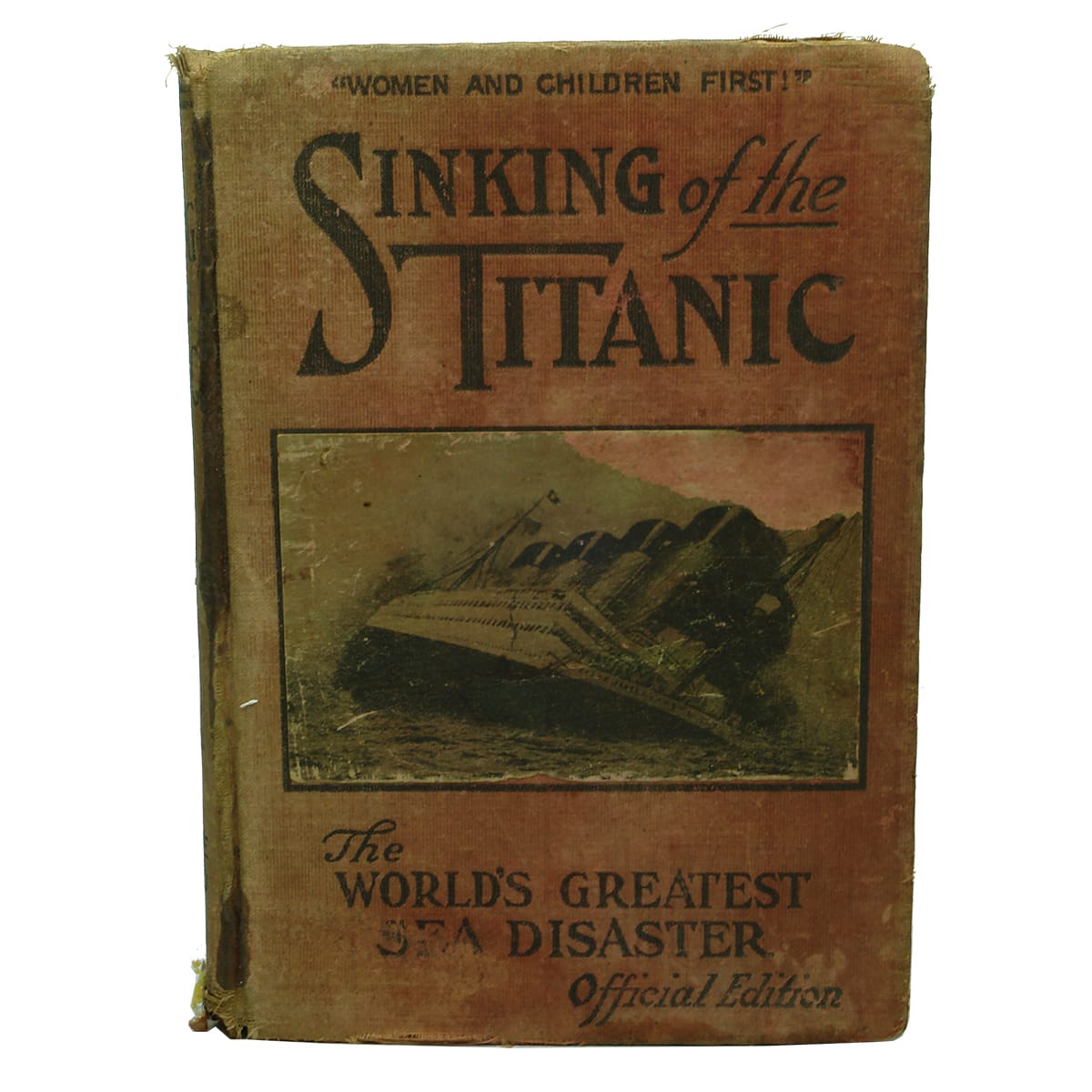 Book. Sinking of the Titanic. 1912.