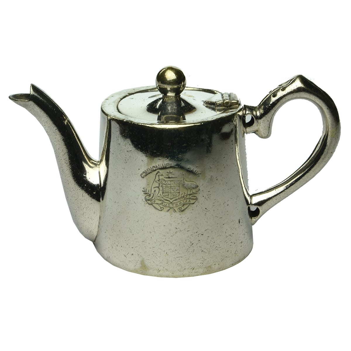 Commonwealth Bank EPNS Tea or Coffee Pot.