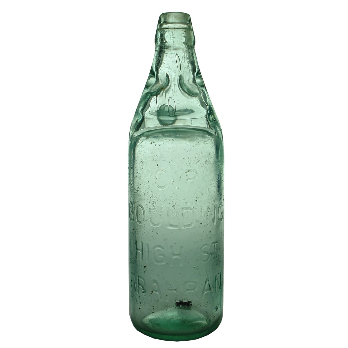 Codd. C. R. Goulding, Prahran. Dobson. Aqua. 26 oz. (Victoria)