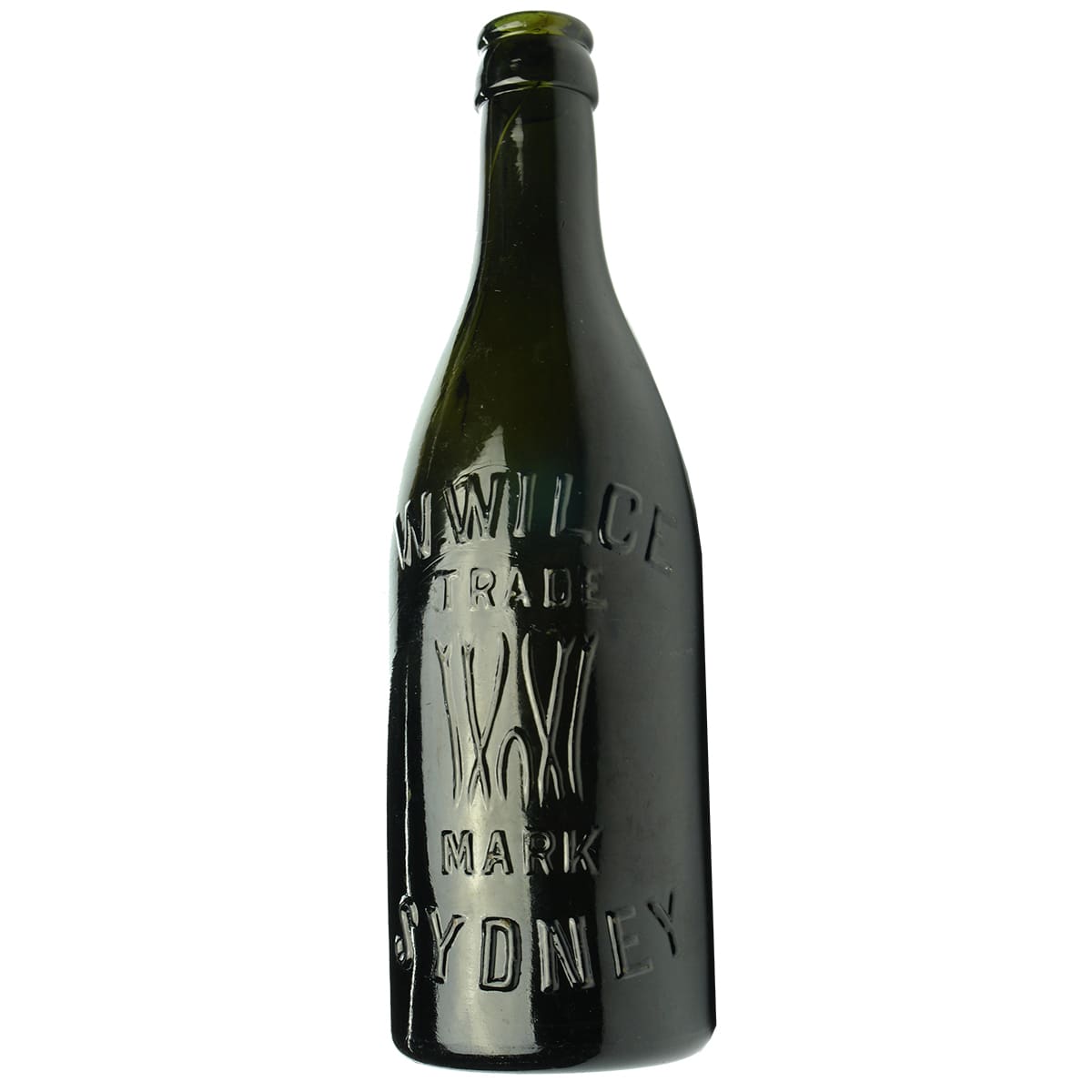 Crown Seal. Wilce, Sydney. Dark Green. 10 oz. (New South Wales)