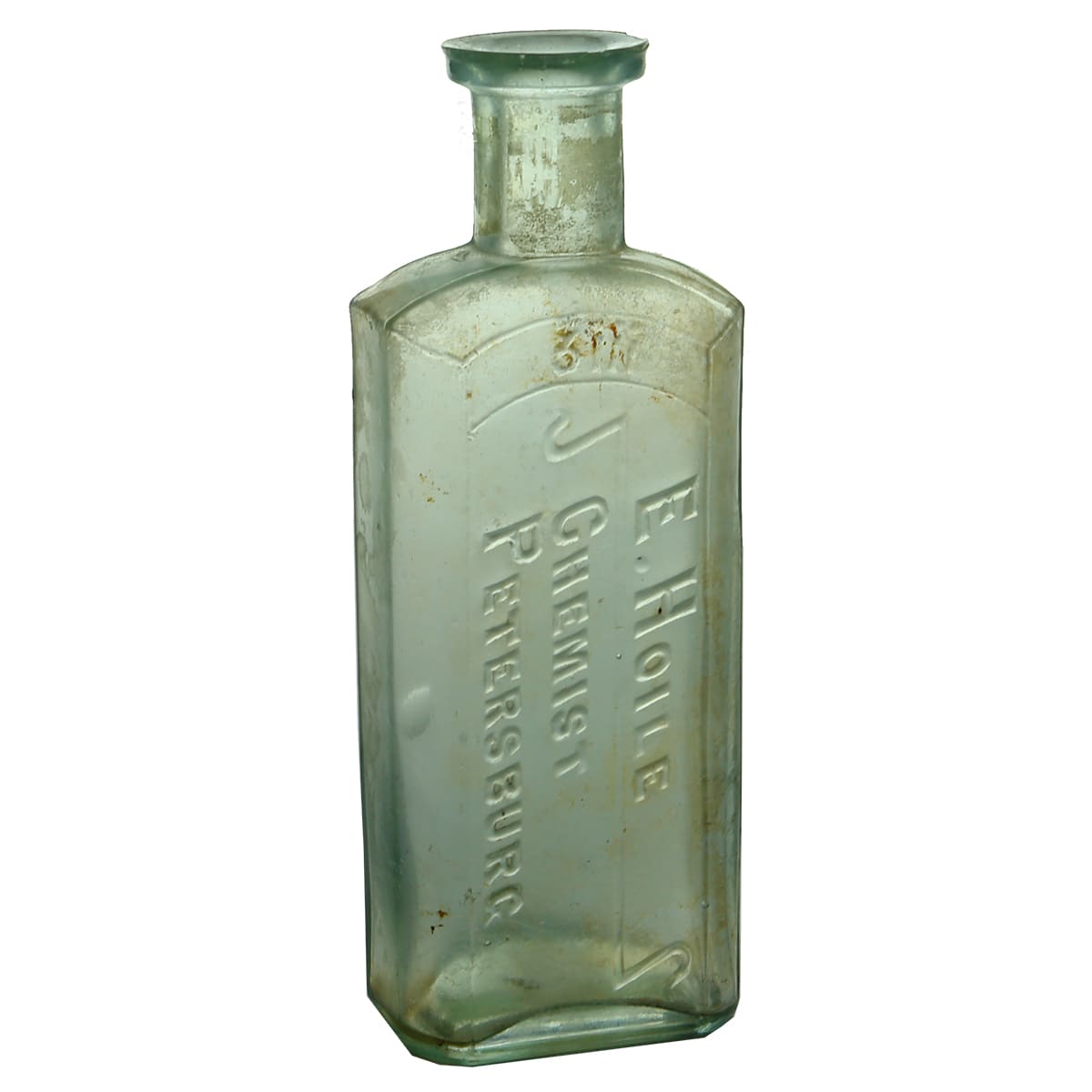 Chemist. Hoile, Petersburg. Aqua. 3 oz. (South Australia)