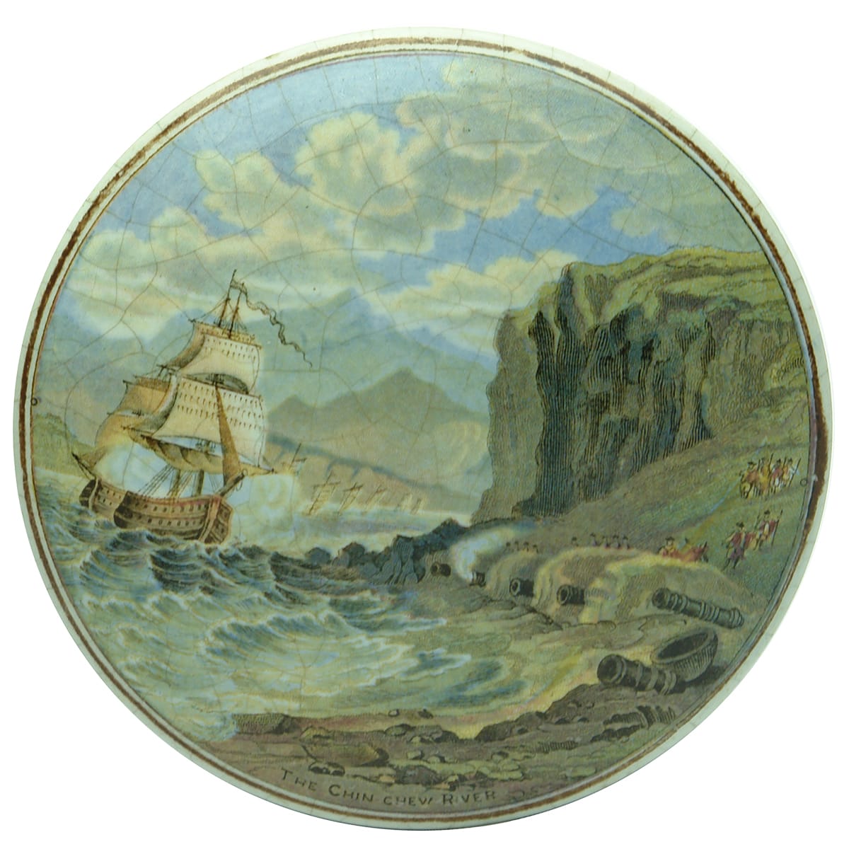 Prattware Lid. The Chin Chew River.