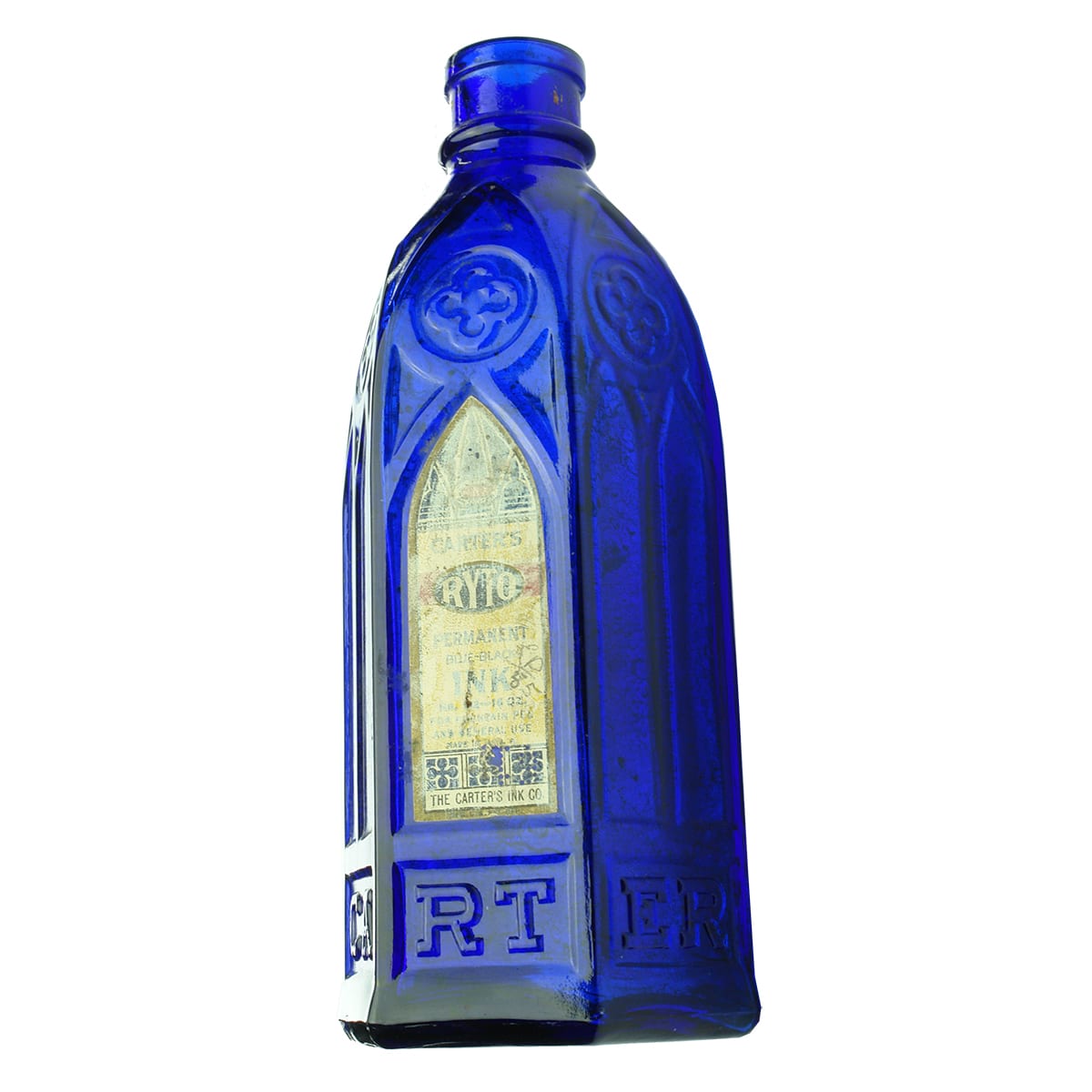 Ink. Medium Carter's Cathedral. Cobalt Blue. 16 oz. Labelled.