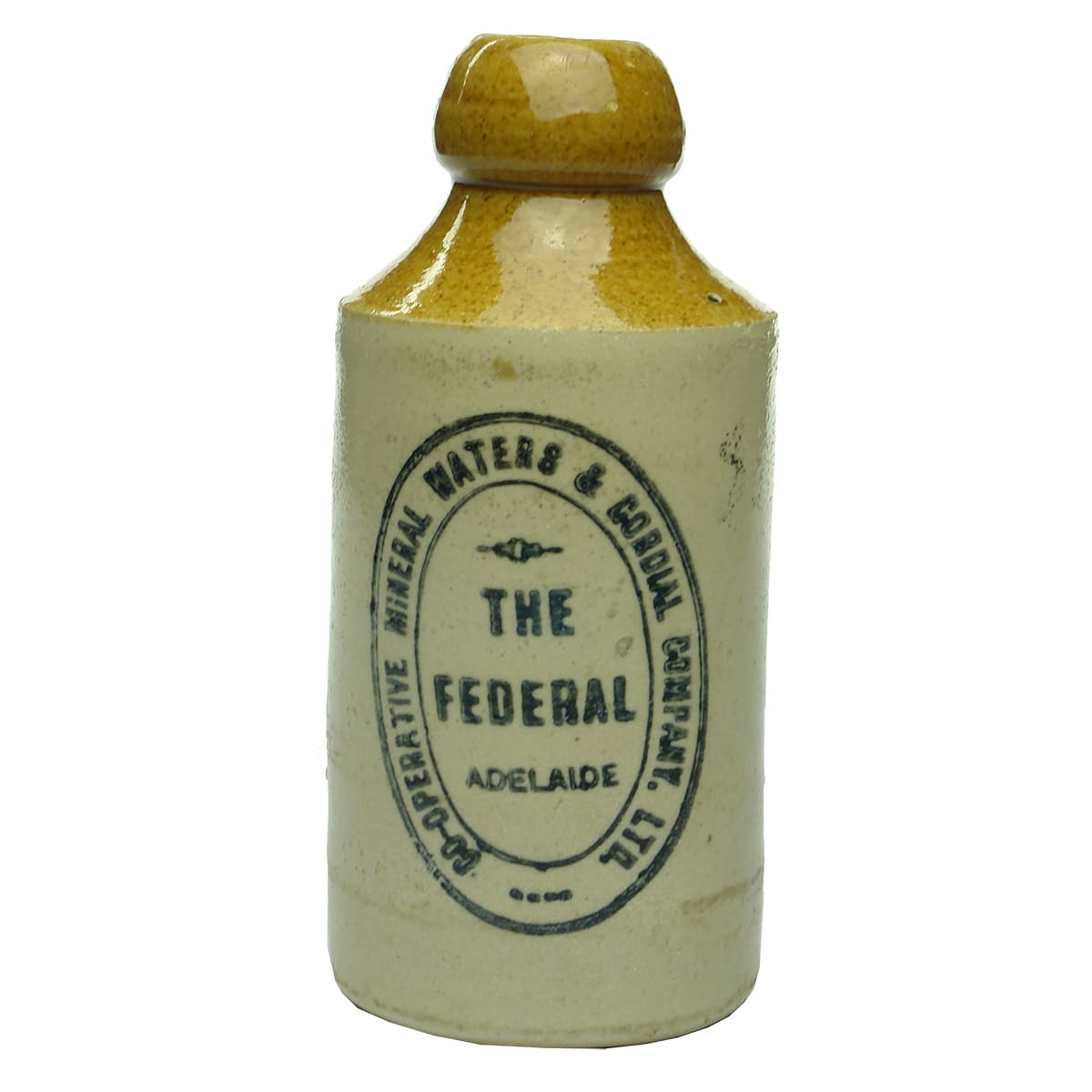 Ginger Beer.  The Federal, Adelaide.  Dump.  Tan Top. (South Australia)