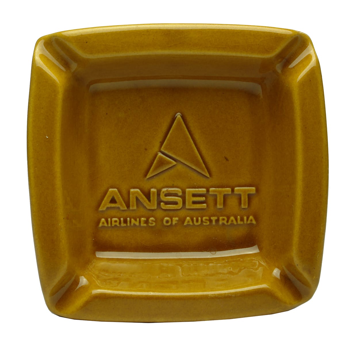 Ash Tray. Ansett Airlines of Australia. Elischer.