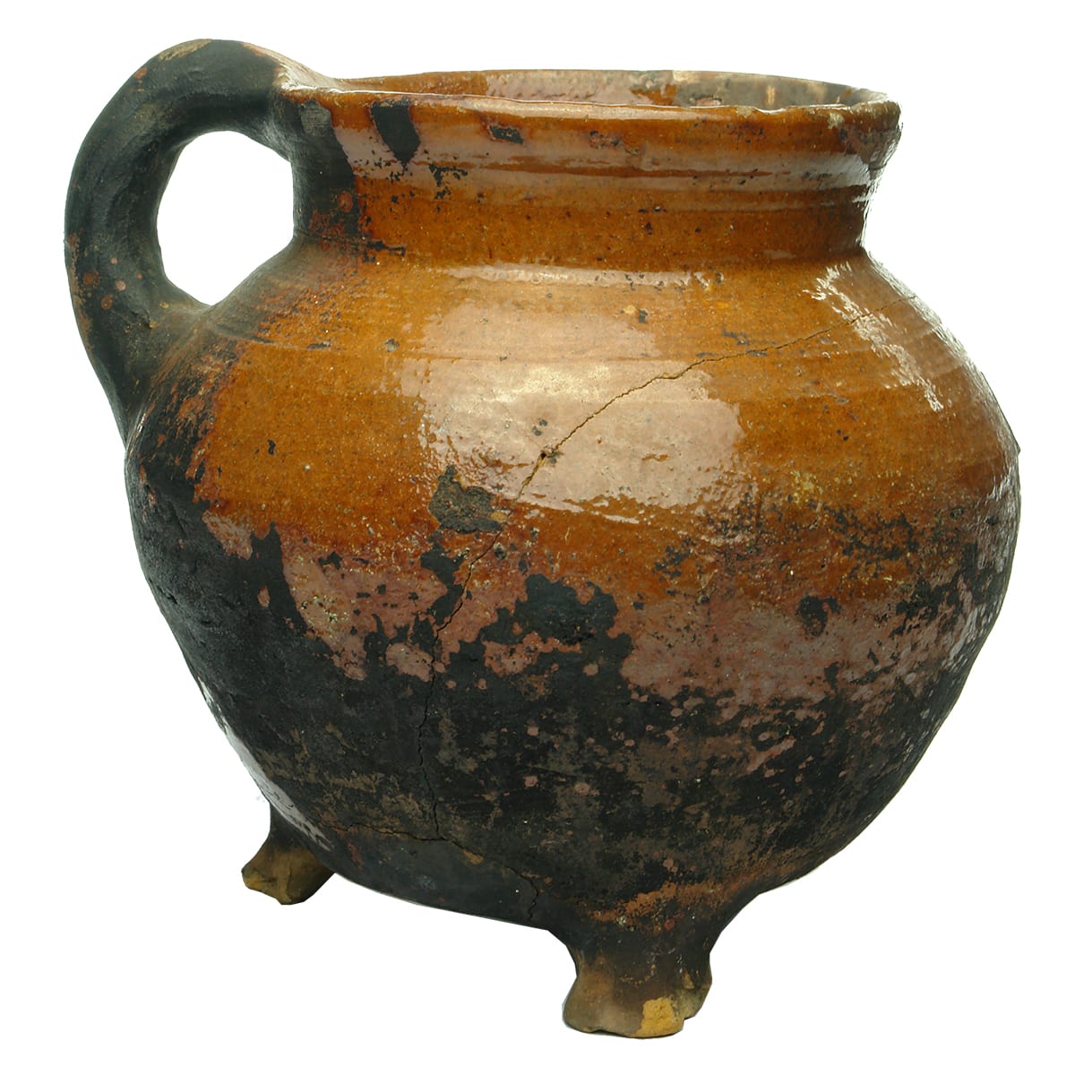 Historical Pottery Cooking Pot.