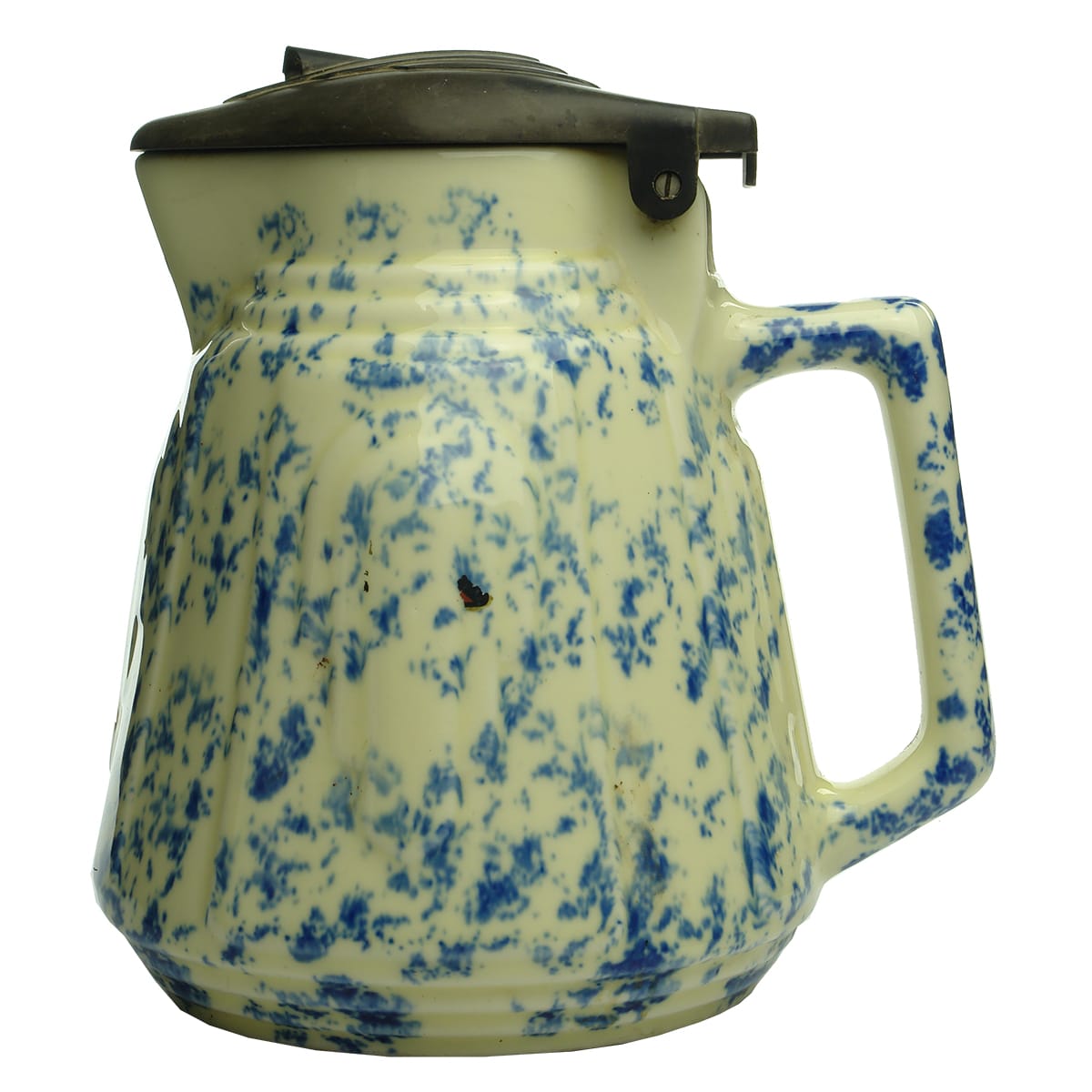 Pottery. Mottled Speedie Electric Jug.