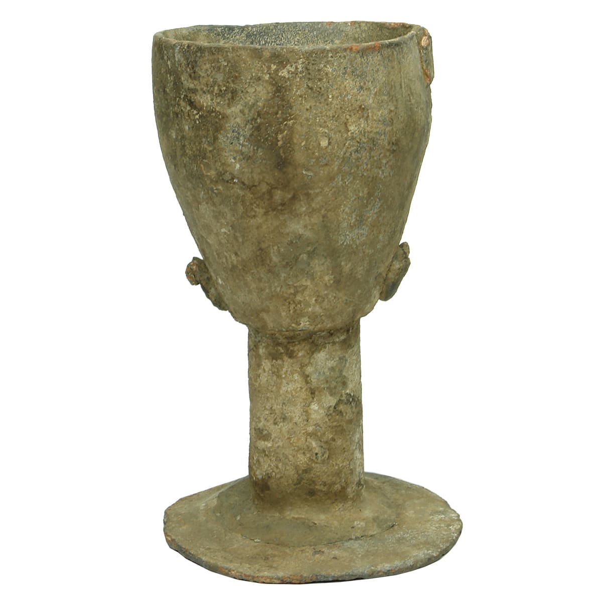 Lead Roman Goblet.