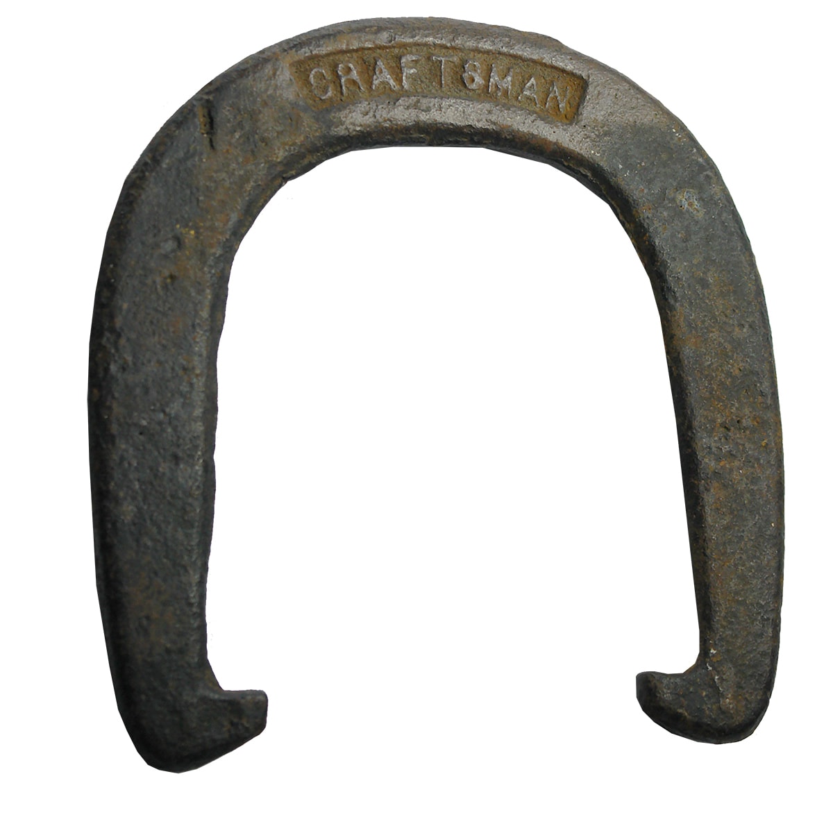 Miscellaneous. Large Victorian Cast Iron Craftsman Pitching Horseshoe.