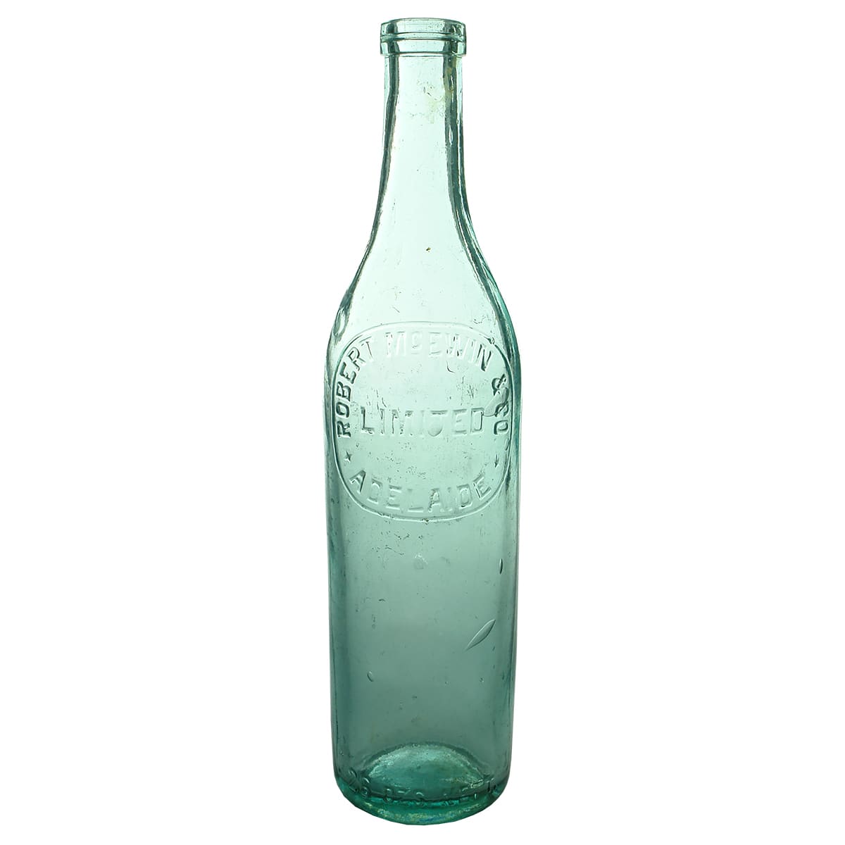 Sauce. Robert McEwin & Co., Adelaide. Aqua. 26 oz. (South Australia)