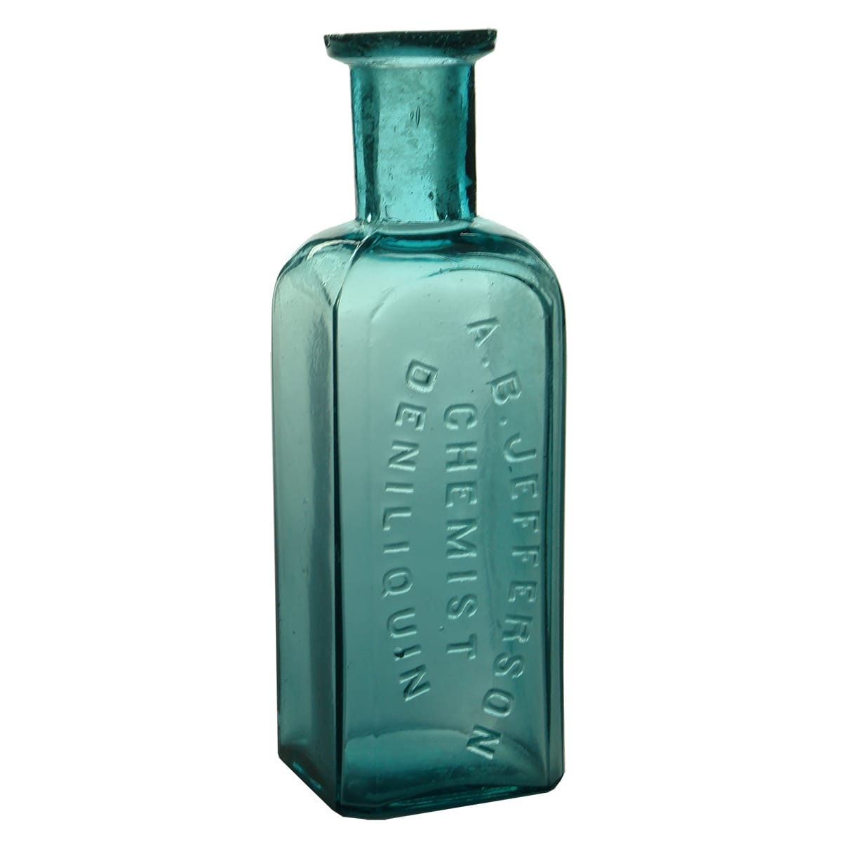 Chemist. Jefferson, Deniliquin. Pale Green. 2 oz.