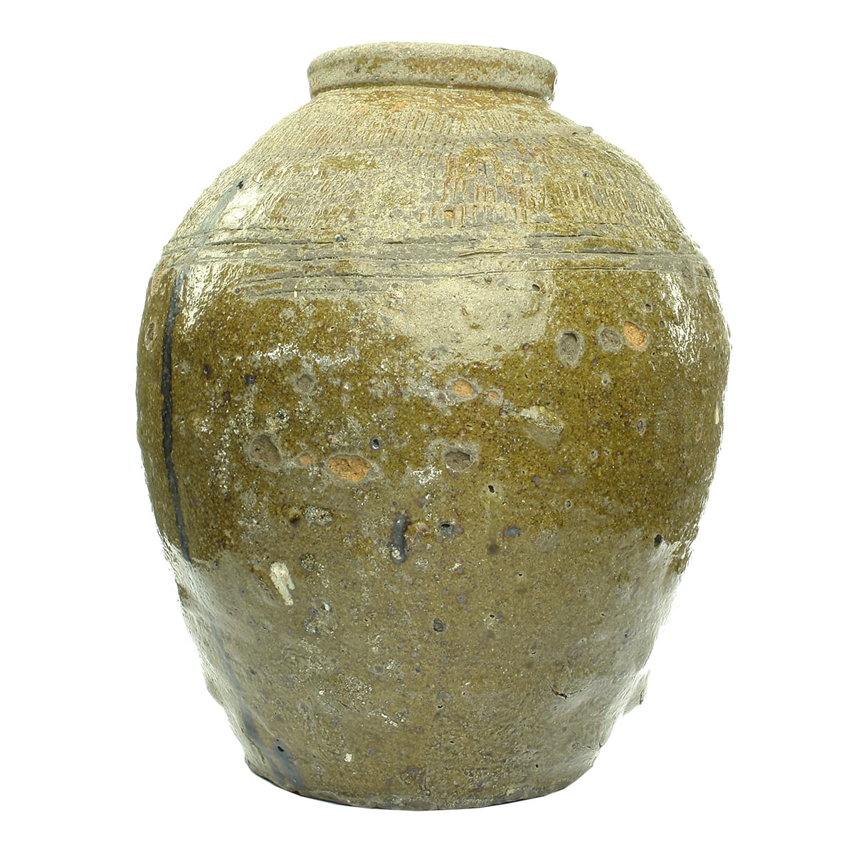 Very large "Chinese" Stoneware jar.