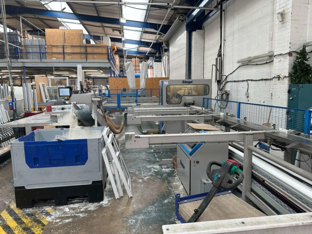 Stuga Flowline ZX3 UPVC Machine Centre, due to Upgrade
