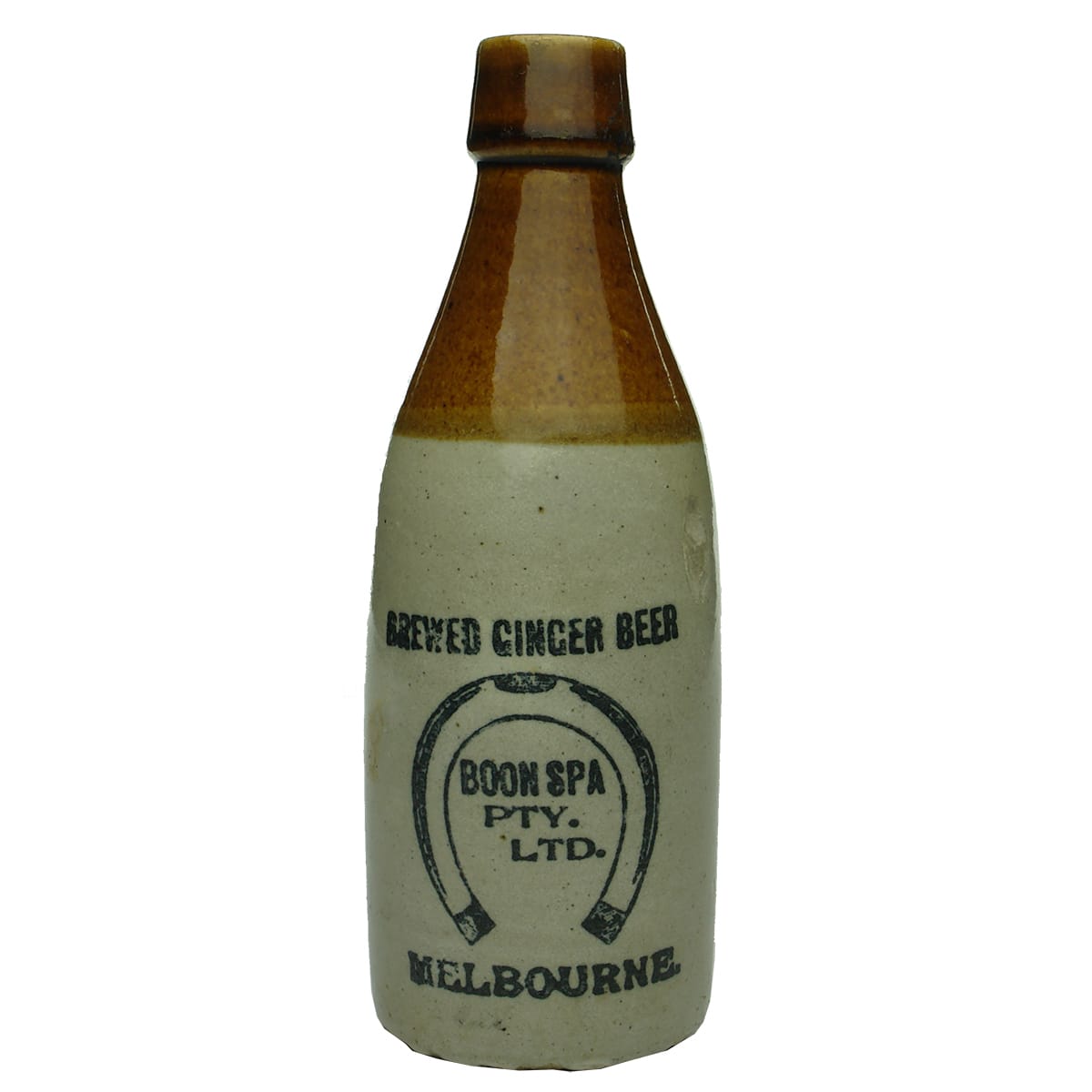 Ginger Beer. Boon Spa, Melbourne. Champagne. Tan Top. Cork Stopper. 10 oz. (Victoria)