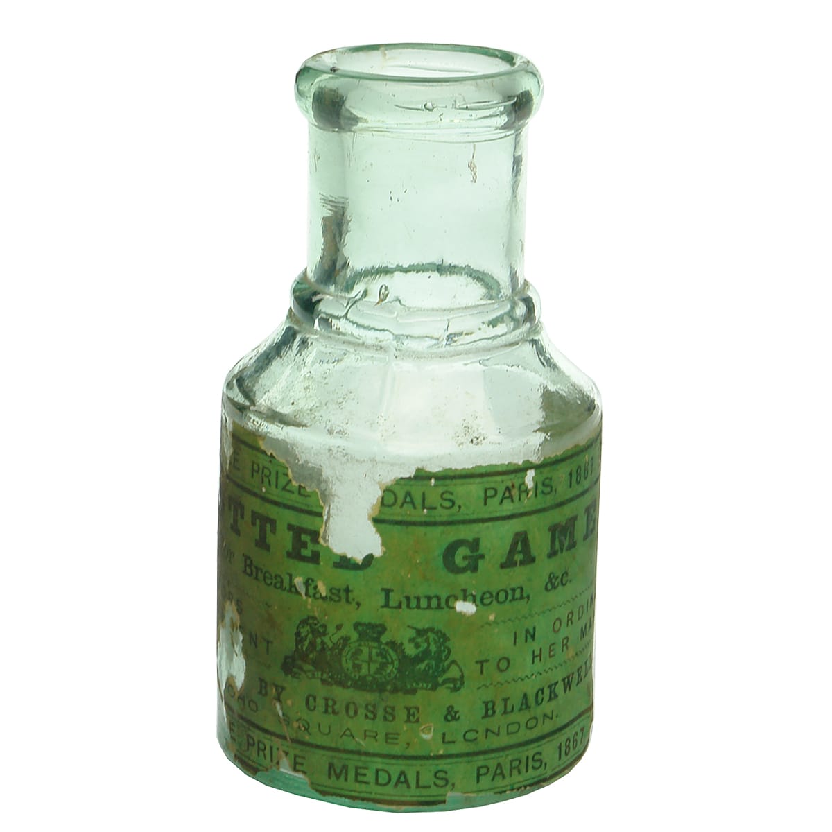 Potted Game Jar! Crosse & Blackwell labelled. 115 mm