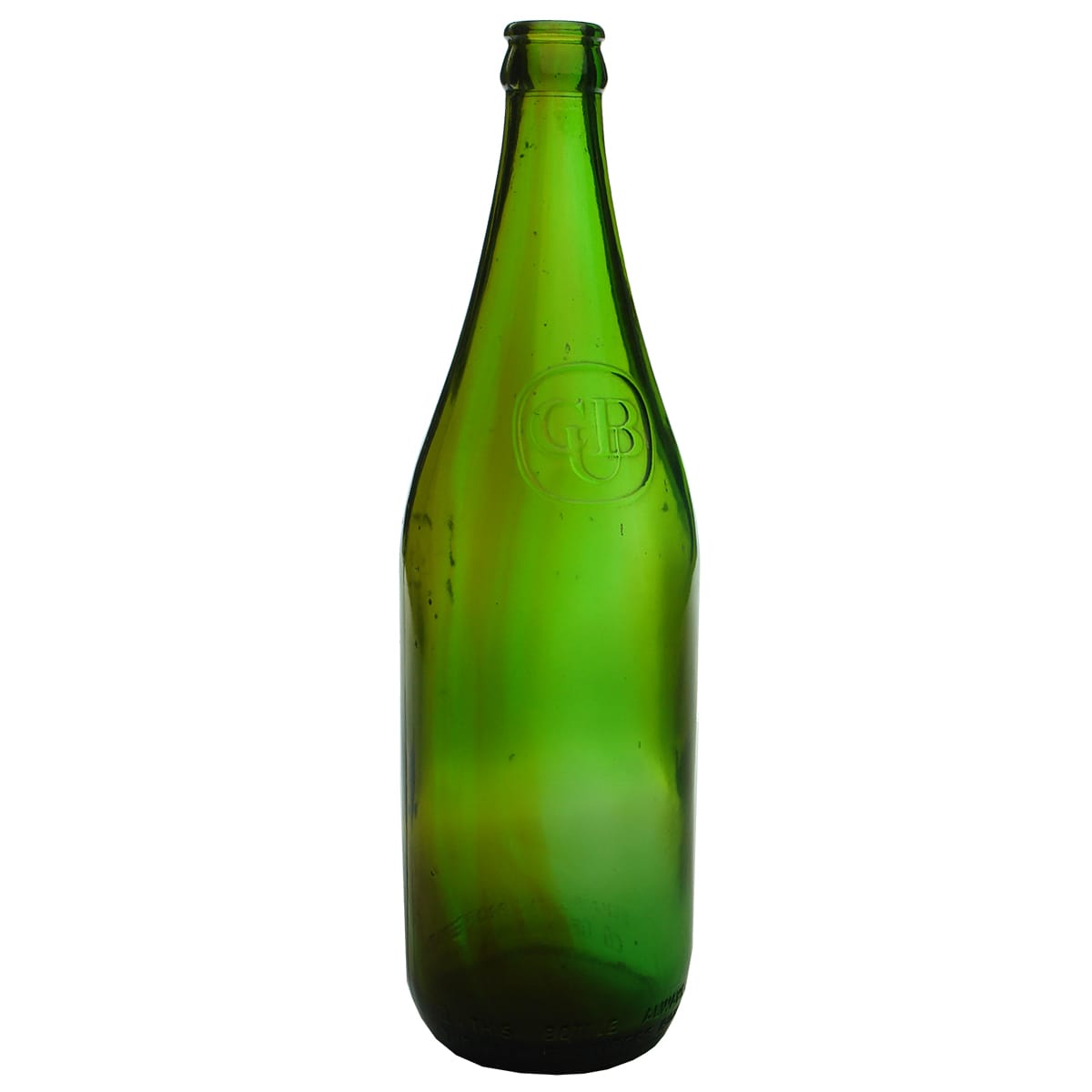 Beer. CUB. Manufacturers Bottle Company of Victoria. Green! 26 oz. Crown Seal. (Victoria)
