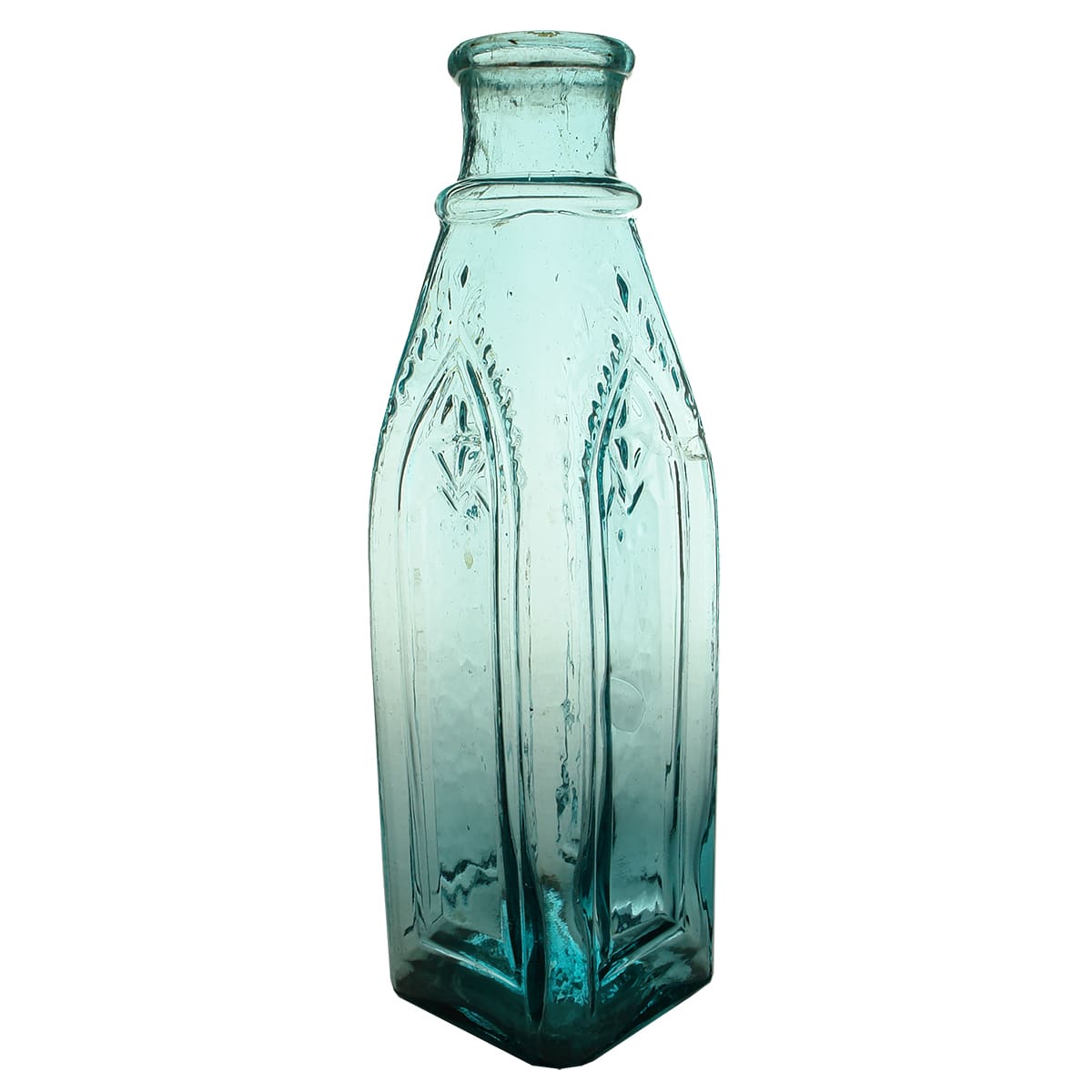 Goldfields Pickle. Very large Cathedral Pickle. Blue Aqua.