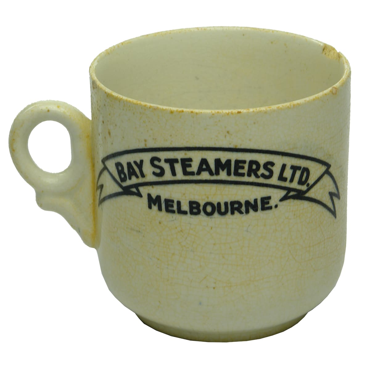 Cup. Bay Steamers Ltd. Melbourne. (Victoria)