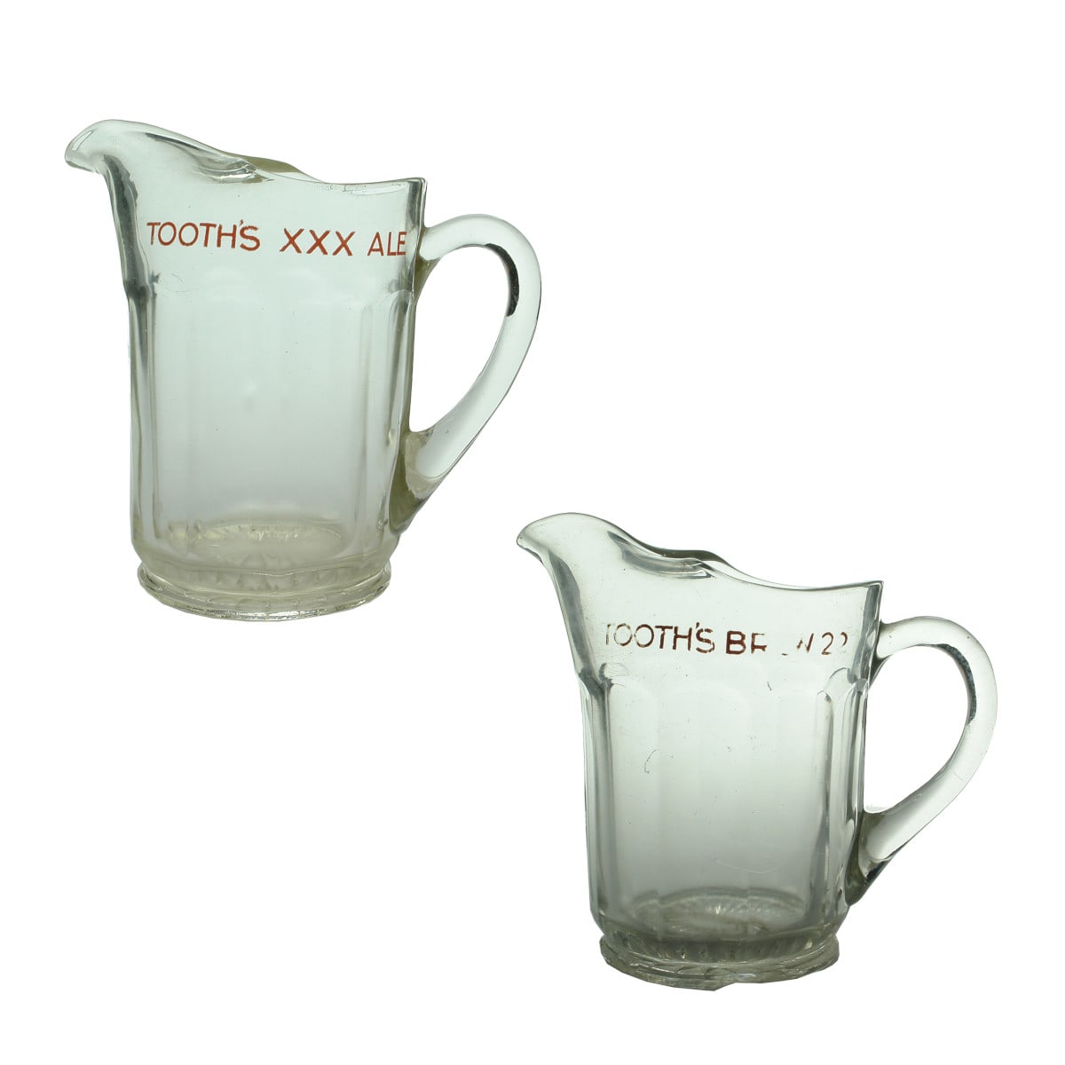 Two Tooth's Sydney Beer Jugs. XXX Ale and Brew 22. Enamel Print. (New South Wales)