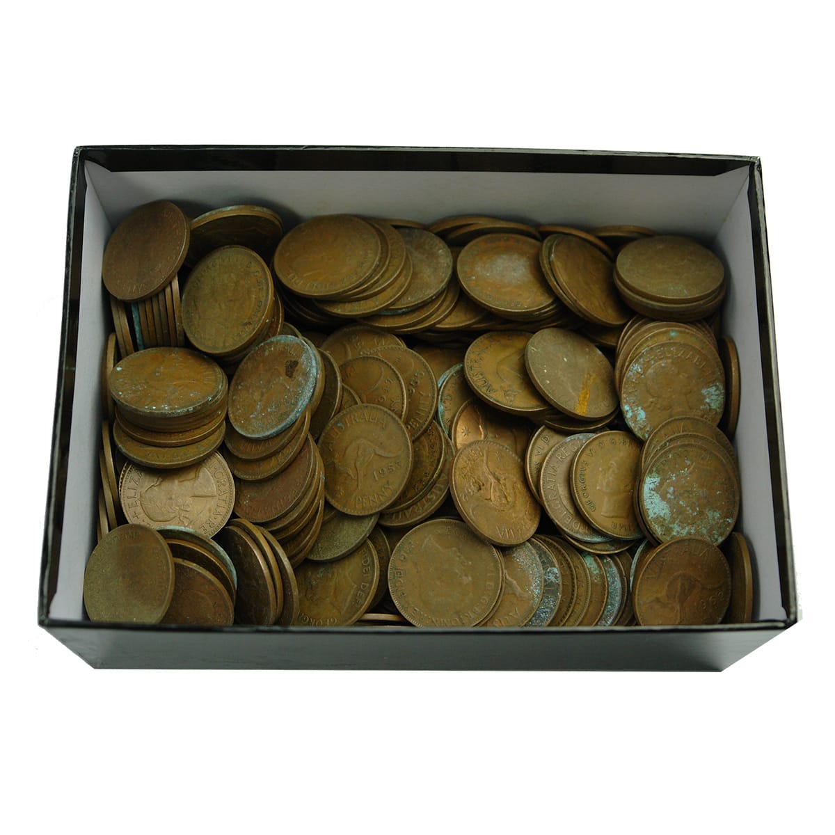 Coins. 3.7 kilograms of Australian Penny Coins (nearly 400 coins).