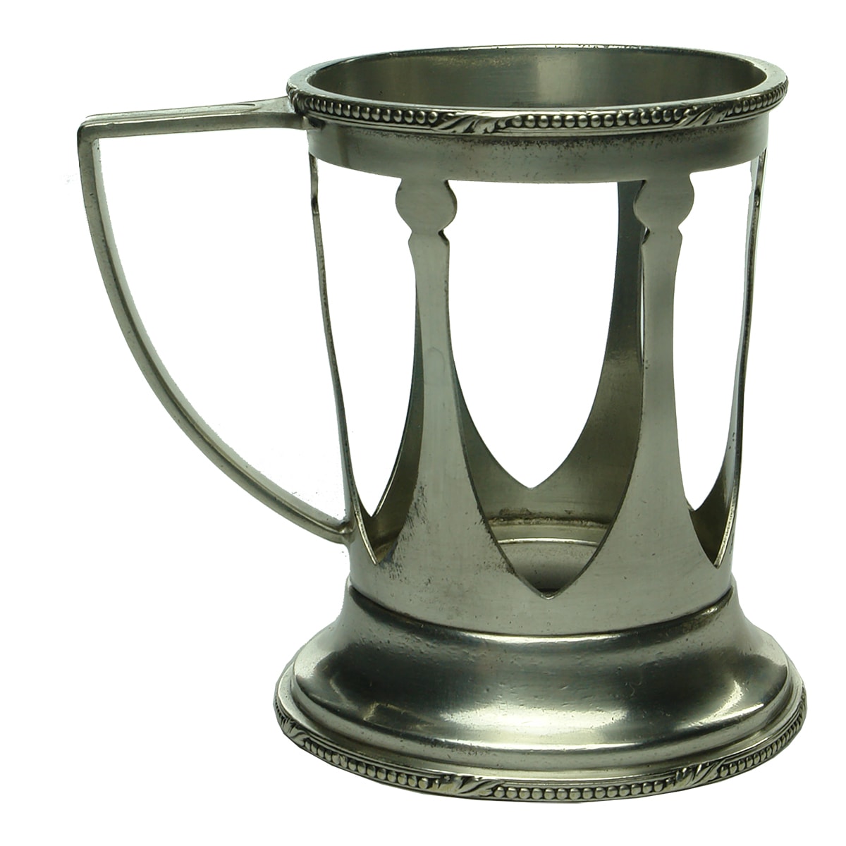 Metalware.  A. B. Co Ltd. Gladwin Ltd, Sheffield, Embassy. Cup Holder.