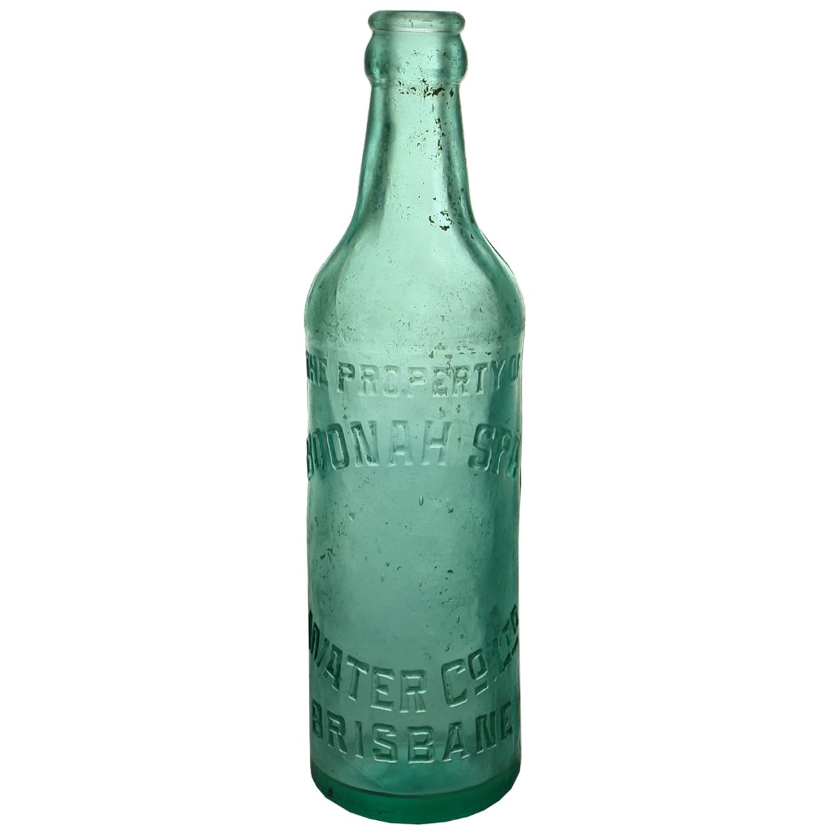 Crown Seal. Boonah Spa Water Co Ltd, Brisbane. Aqua. 10 oz. (Queensland)