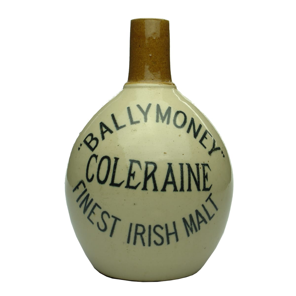 Whisky Jug. Ballymoney Coleraine Finest Irish Malt.