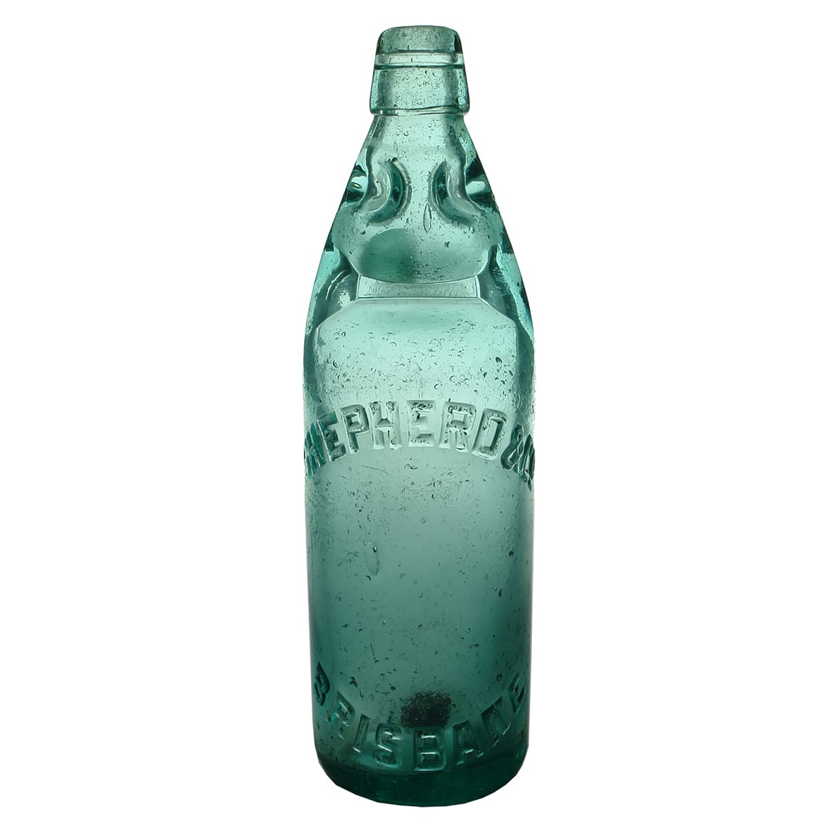 Codd. Shepherd & Co., Brisbane. Dobson. Aqua. 26 oz. (Queensland)