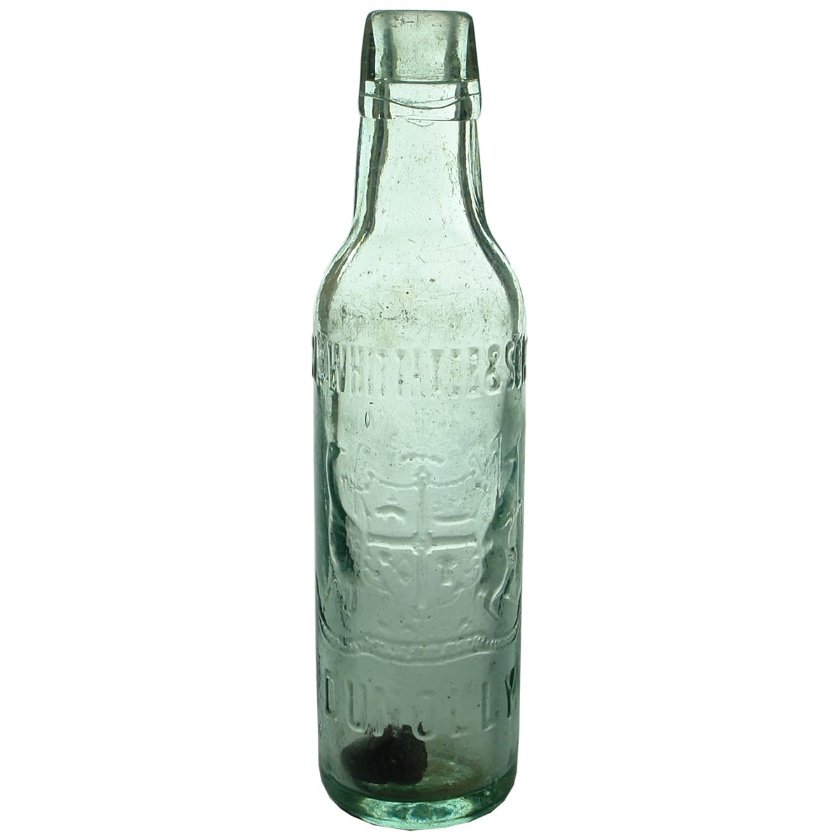 Lamont. Wm Whittaker & Sons, Dunolly. Kilner Bros made. Aqua. 10 oz. (Victoria)