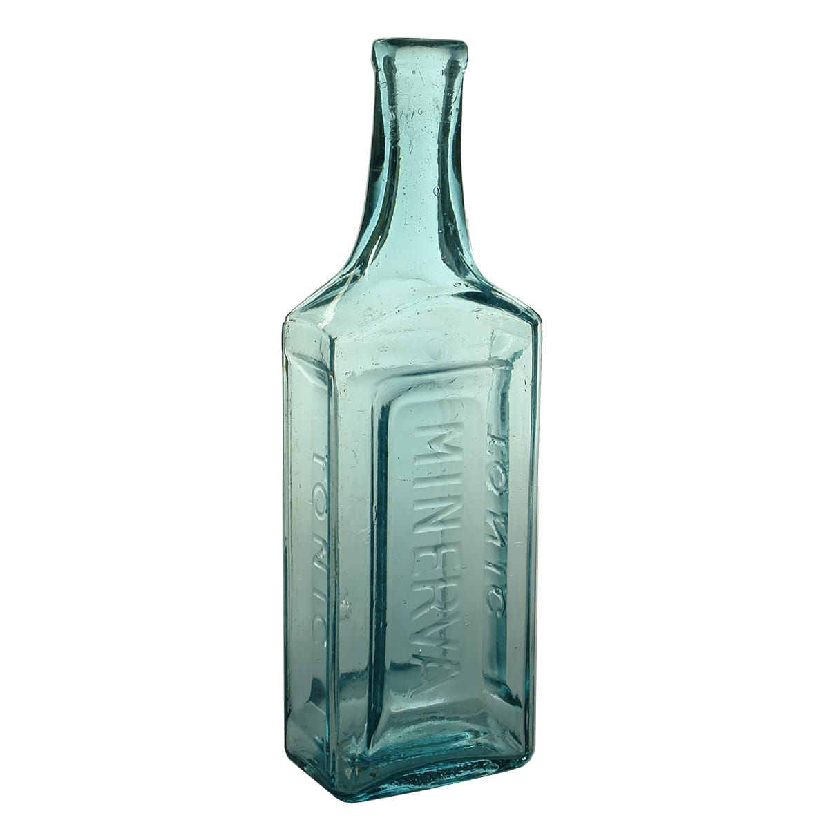 Cod Liver Oil. Minerva Tonic. Ice Blue. 12 oz.