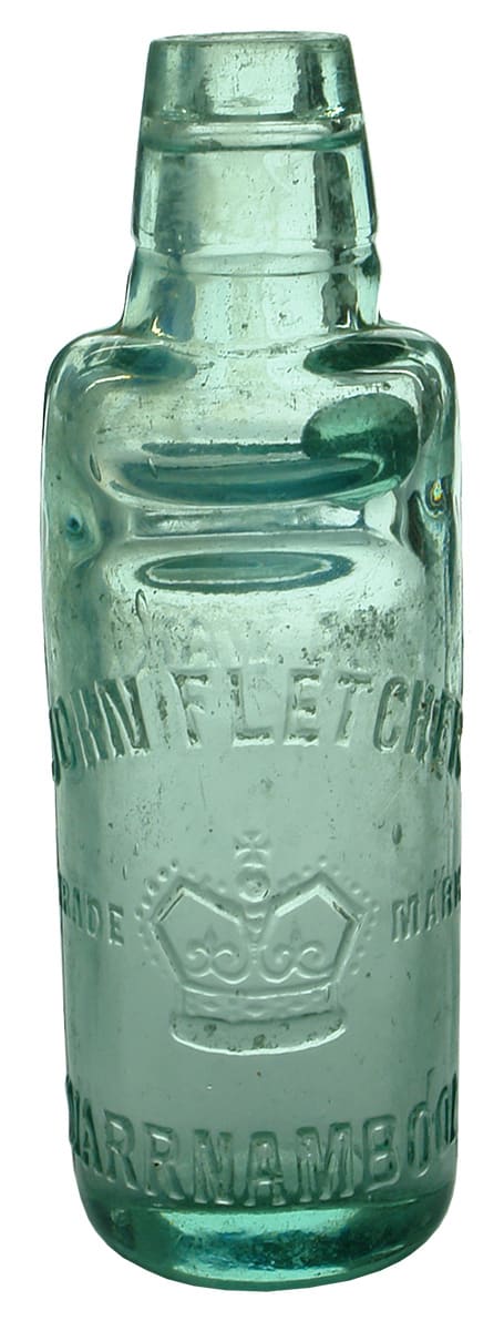 John Fletcher Warrnambool Codd Marble Bottle