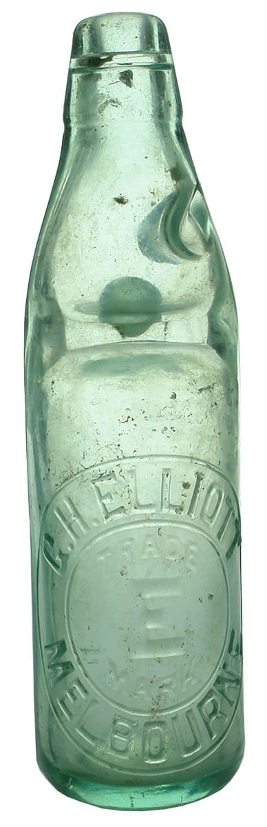 Elliott Melbourne Antique Codd Marble Bottle