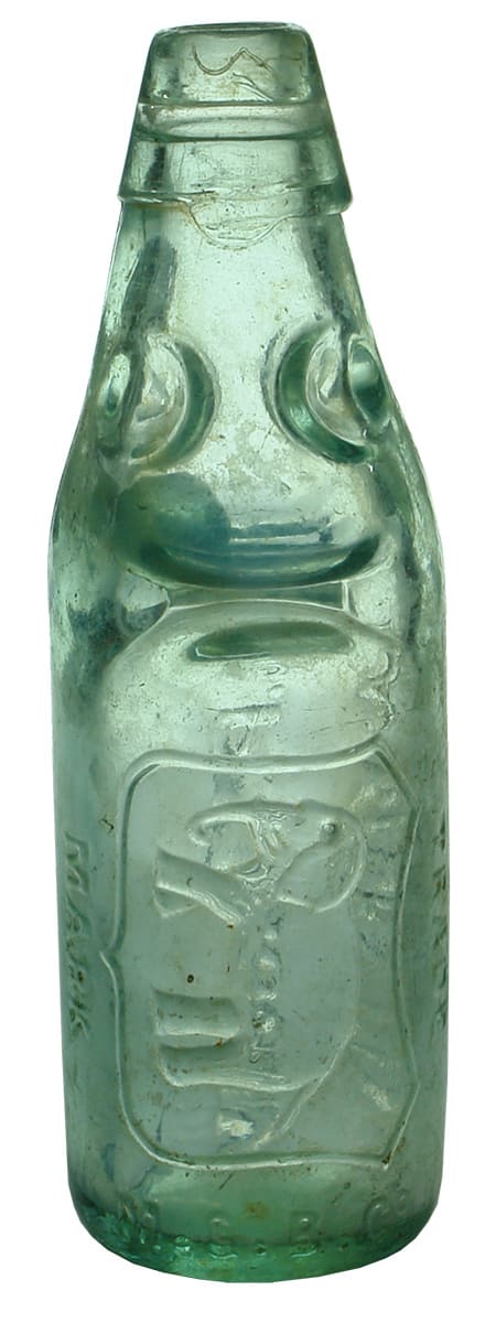 Milsom Launceston Elephant Antique Codd Bottle