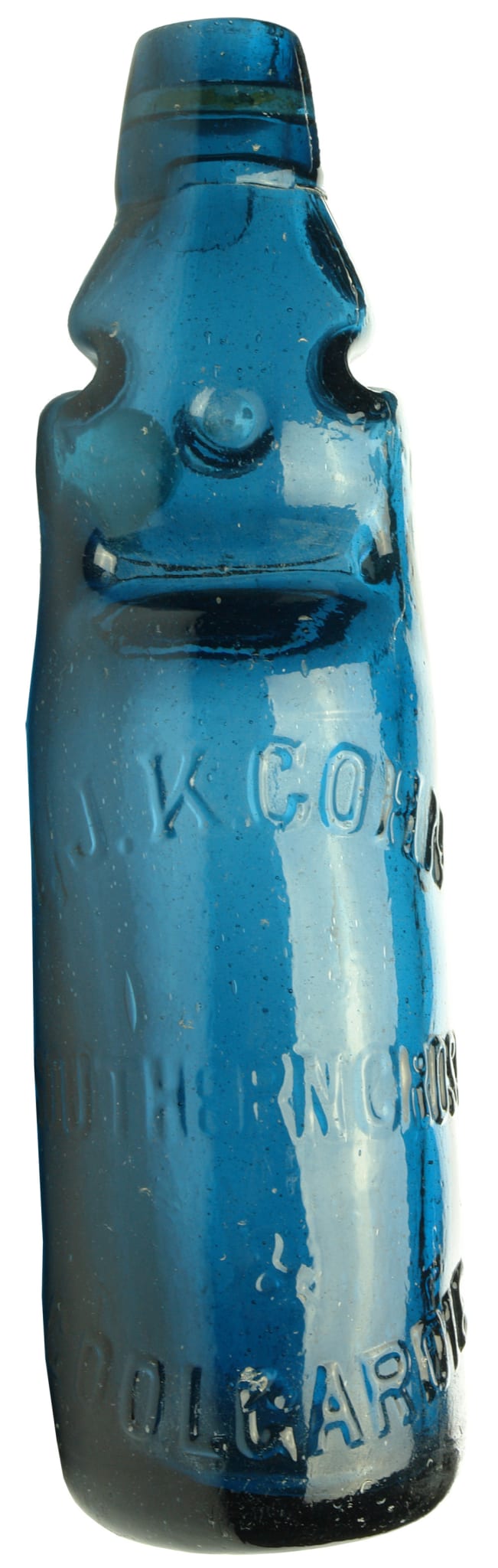 Cohn Southern Cross Coolgardie Blue Acme Patent Bottle