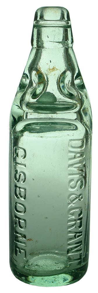 Davis Grant Gisborne Codd Bottle