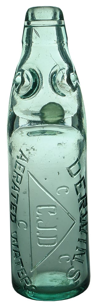 Derwin's Aerated Waters Codd Bottle