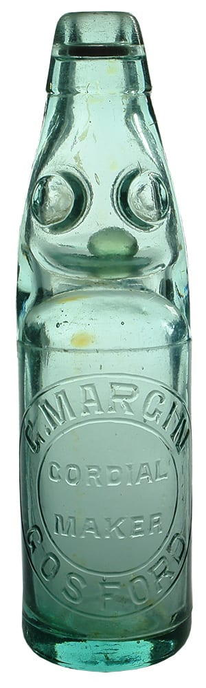 Margin Gosford Cordial Maker Codd Bottle