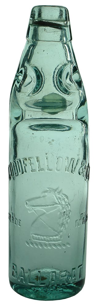 Goodfellow Ballarat Horse Head Codd Bottle