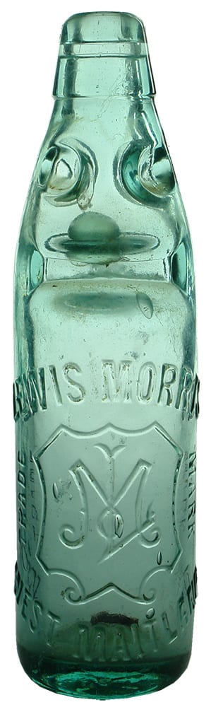 Lewis Morris West Maitland Antique Codd Bottle