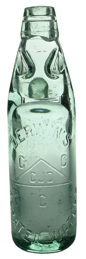 Derwin's Aerated Waters Codd Bottle