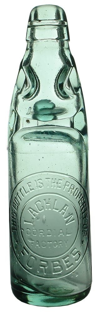 Lachlan Cordial Factory Forbes Codd Bottle