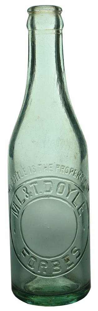 Doyle Forbes Crown Seal Soft Drink Bottle