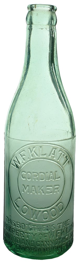 Klatt Lowood Crown Seal Soft Drink Bottle