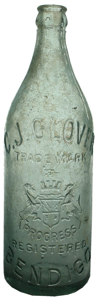 Glover Bendigo Crown Seal Lemonade Bottle